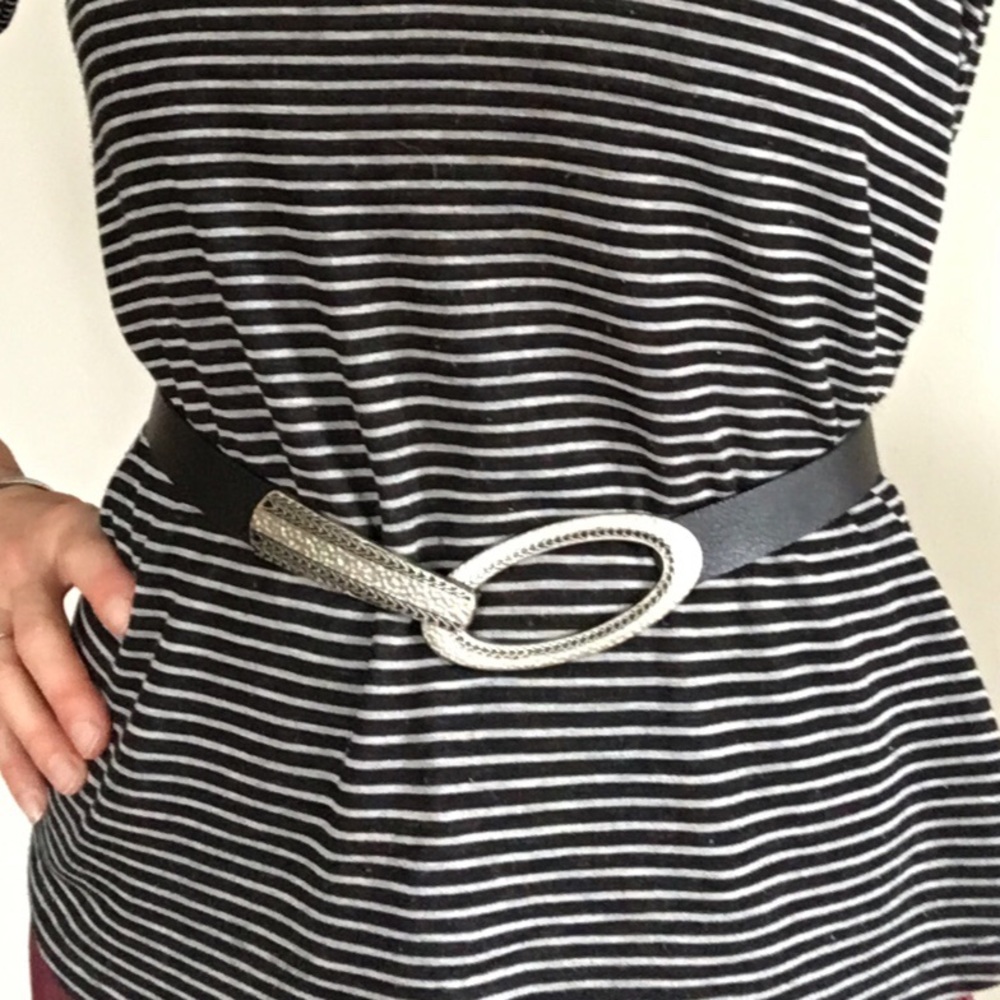 Chico’s Adjustable Leather Belt